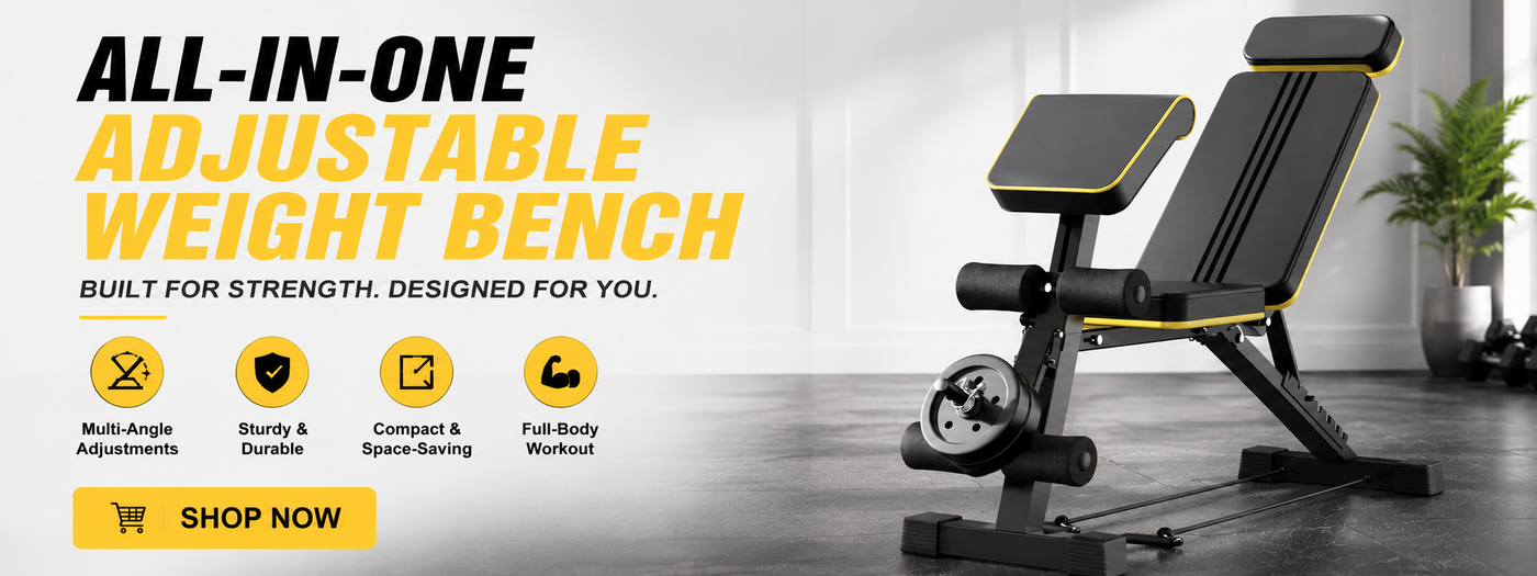 Adjustable weight bench